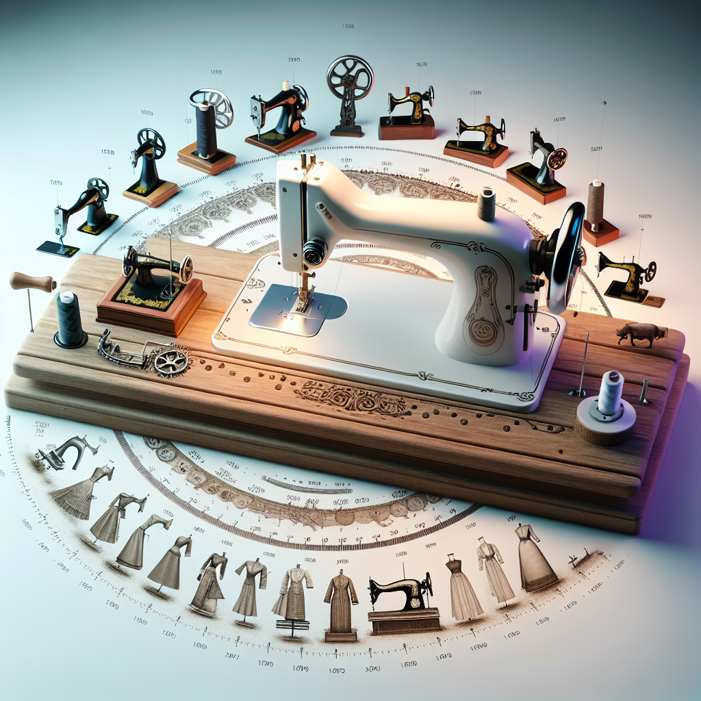 Nähmaschinen Geschichte