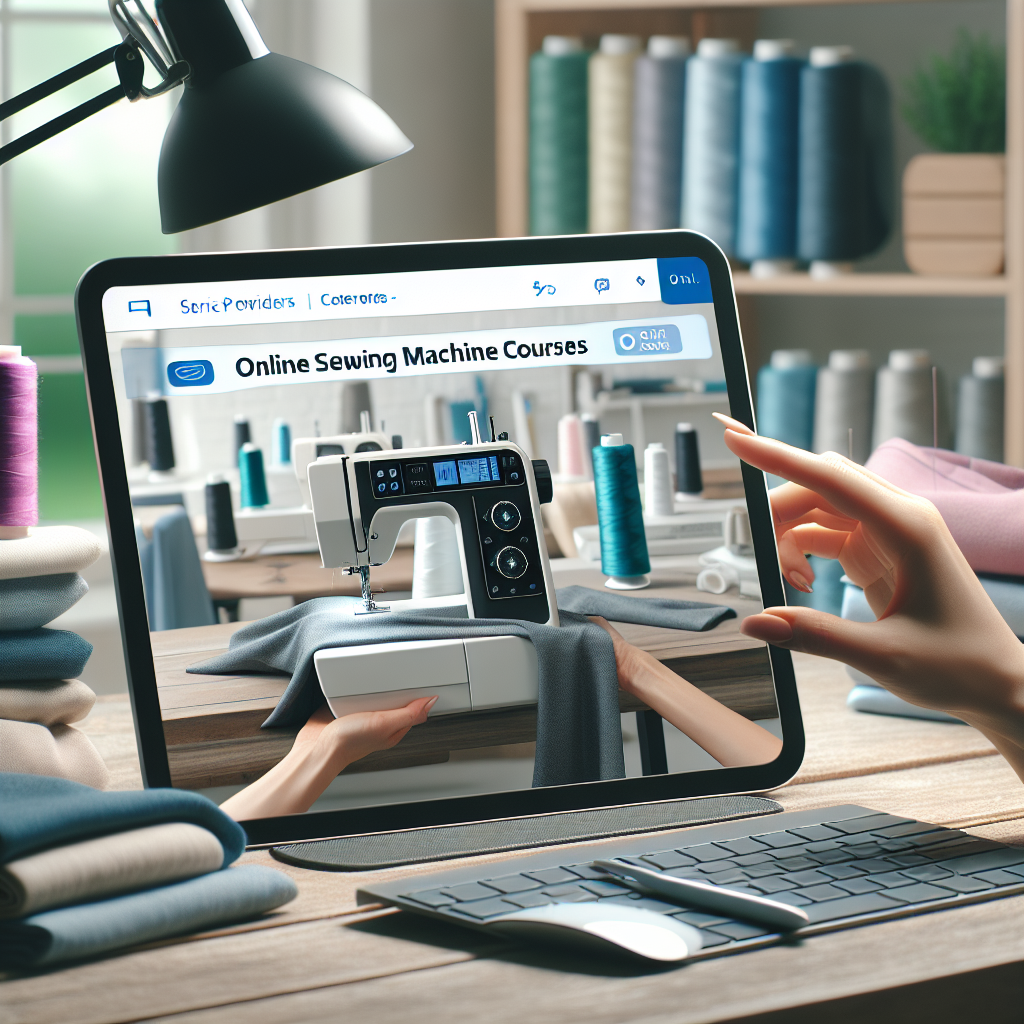Nähmaschinen Online-Kurse