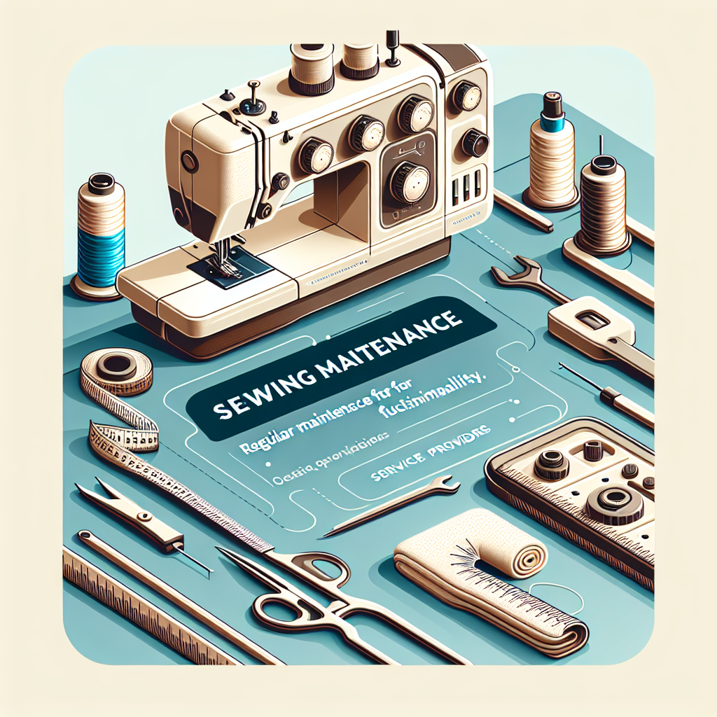 Nähmaschinen Wartung