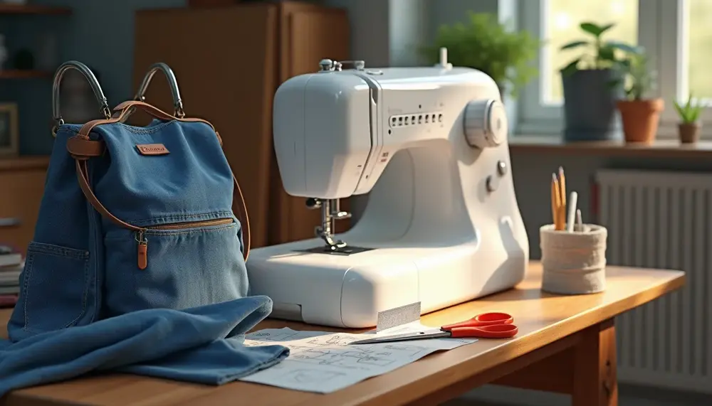 Kreiere deine eigene Jeanstasche: Kostenlose Nähanleitung mit Schnittmuster